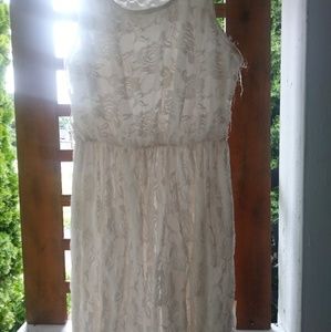 White dress